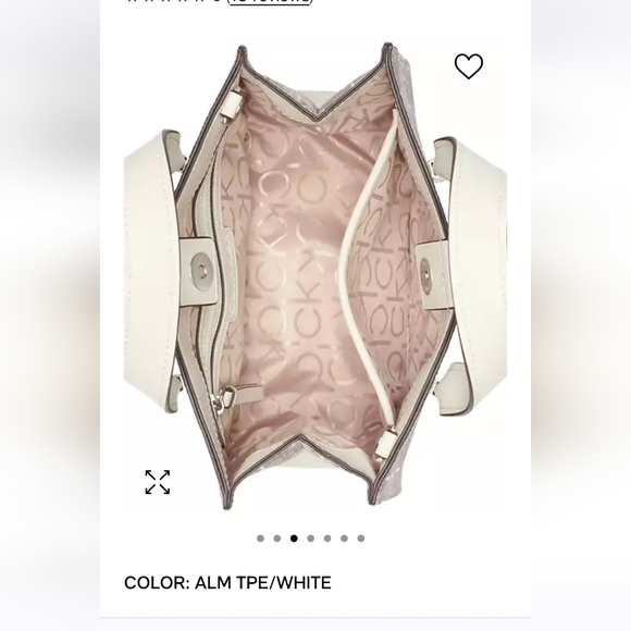 Calvin Klein Audrey Signature Convertiable Crossbody/Clutch - Picture 7 of 8